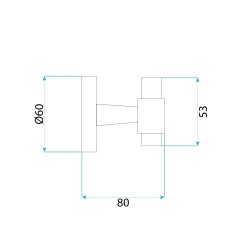 Wieszak łazienkowy 16101 Aristo Złoty Szczotkowany