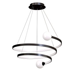 Lampa wisząca LED LHJ029-CP CZARNA