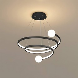 Lampa wisząca LED LHJ029-CP CZARNA