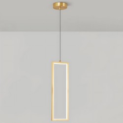 LAMPA SUFITOWA WISZĄCA LED LHJ084-1CP ZŁOTA