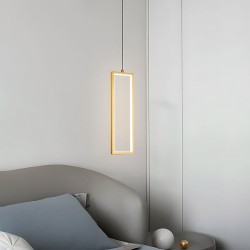 LAMPA SUFITOWA WISZĄCA LED LHJ084-1CP ZŁOTA