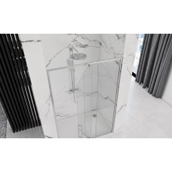 Drzwi Prysznicowe  Uchylne REA Rapid Swing Chrom 120