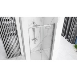 Drzwi Prysznicowe Przesuwne REA Rapid Slide 160 Chrom