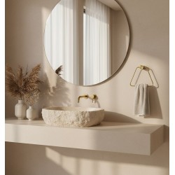 Wieszak łazienkowy Tomi 5810 Złoty Szczotkowany