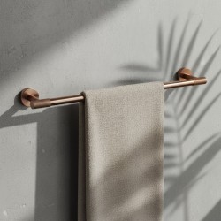 Wieszak łazienkowy jednoramienny 5701 Galo Miedź Szczotkowana