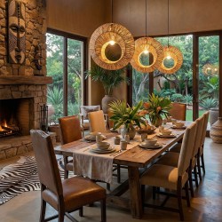 LAMPA SUFITOWA WISZĄCA APP1788-1CP NATURE