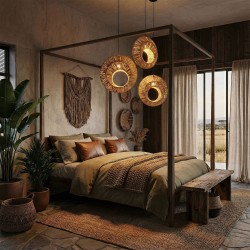 LAMPA SUFITOWA WISZĄCA APP1788-1CP NATURE