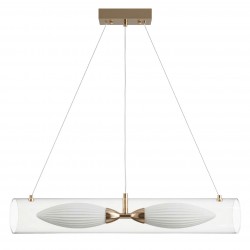 LAMPA SUFITOWA WISZĄCA G152-2CP ZŁOTA