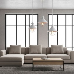 Lampa sufitowa wisząca LINZ APP103-1CP Biała