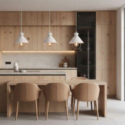 Lampa sufitowa wisząca LINZ APP103-1CP Biała