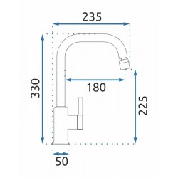 Bateria Kuchenna Rea Polo Chrom