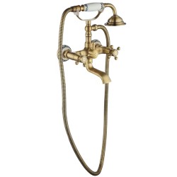 Bateria wannowa Rea Rustico złota antyczna