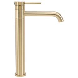 Bateria Umywalkowa REA LUNGIS Złota Szczotkowana Super High