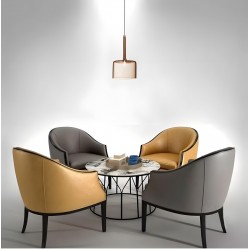 Lampa Sufitowa Wisząca Szklany Klosz APP1698-1CP AMBER A