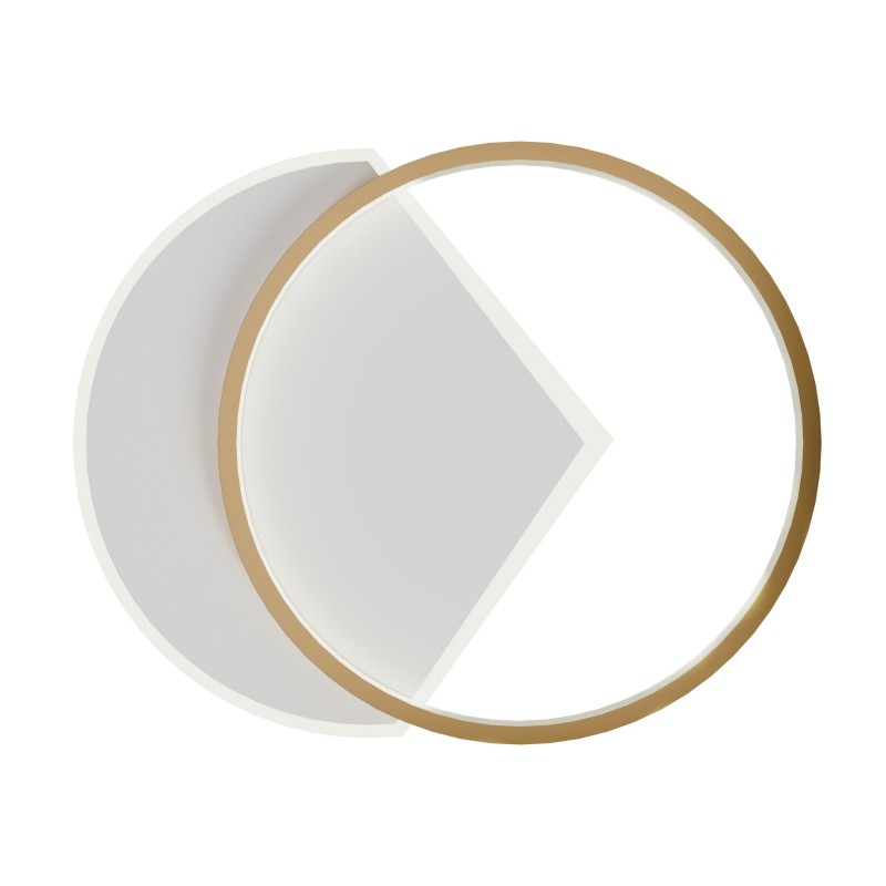 Lampa sufitowa LHJ078-C 40 CM GOLD LED