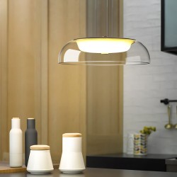 LAMPA WISZĄCA LED APP1691-1PC Złota