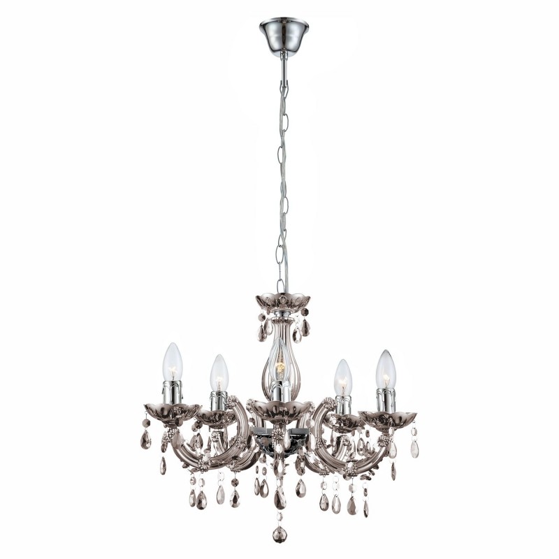 LAMPA SUFITOWA WISZĄCA EBT003-5CP GREY