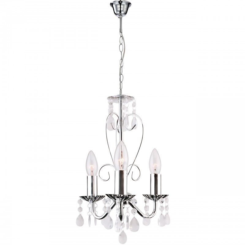 LAMPA SUFITOWA WISZĄCA EBT011-3CP CHROM