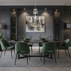 LAMPA SUFITOWA WISZĄCA EBT011-3CP CHROM