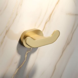 Wieszak łazienkowy Til 105 Złoty Szczotkowany