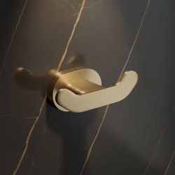 Wieszak łazienkowy Til 105 Złoty Szczotkowany