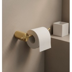 Uchwyt na papier toaletowy Tomi 5809 Złoty Szczotkowany