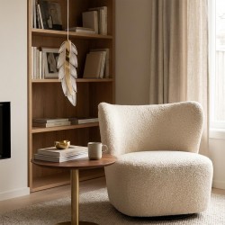 LAMPA SUFITOWA WISZĄCA LED G157-CP ZŁOTA