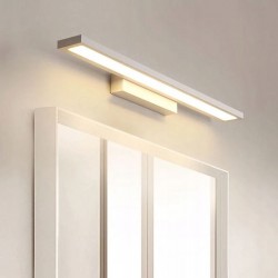 LAMPA KINKIET ŁAZIENKOWY LED NAD LUSTRO 80CM APP841-1W FLAT Chrom