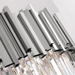 Lampa sufitowa plafon kryształowa APP1480-1C Chrom