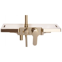 Zestaw  Natryskowy REA Bravo Złoty