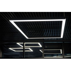 Lampa sufitowa plafon APP1284-C Czarna