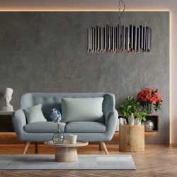 Lampa sufitowa APP1306-C Black matt