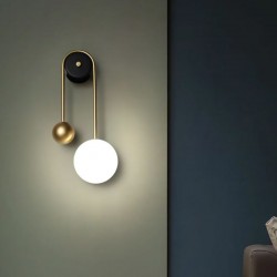 LAMPA ŚCIENNA KINKIET APP1474-W GOLD