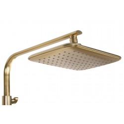 Zestaw Prysznicowy z termostatem REA Tom ZŁOTY SZCZOTKOWANY