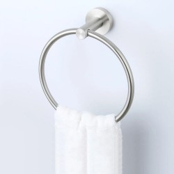Wieszak łazienkowy RING 332915 MIST 05 Nikiel Szczotkowany