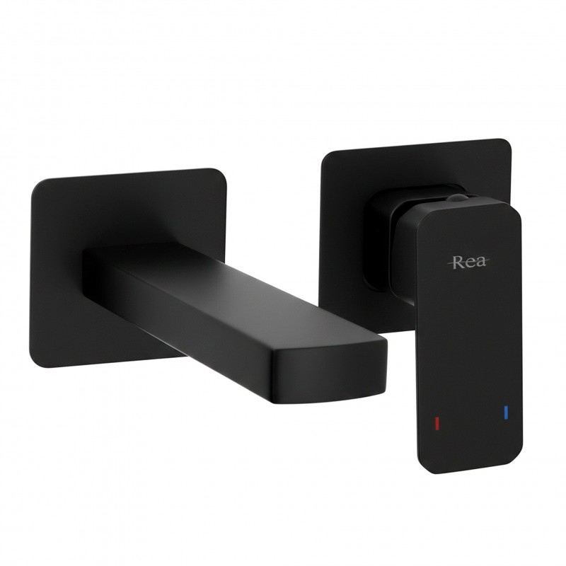 Bateria Umywalkowa Podtynkowa REA Arlo Czarna