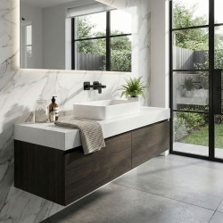 Bateria Umywalkowa Podtynkowa REA Arlo Czarna