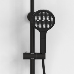Zestaw Prysznicowy REA Farel Czarny