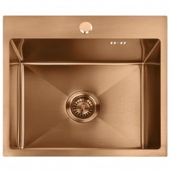 Zlewozmywak stalowy REA Leo 50 Miedź szczotkowana