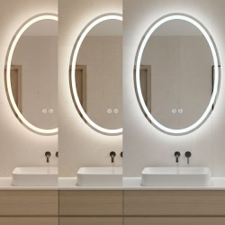 Lustro ścienne LED Marco 60x80 cm