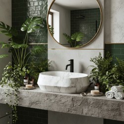 Umywalka nablatowa Rea Zoe Dune