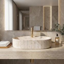 Umywalka nablatowa Rea Marcela 60 Saturn