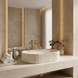 Umywalka nablatowa Rea Marcela 60 Saturn