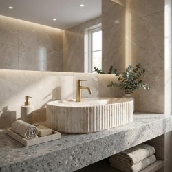 Umywalka nablatowa Rea Marcela 60 Saturn