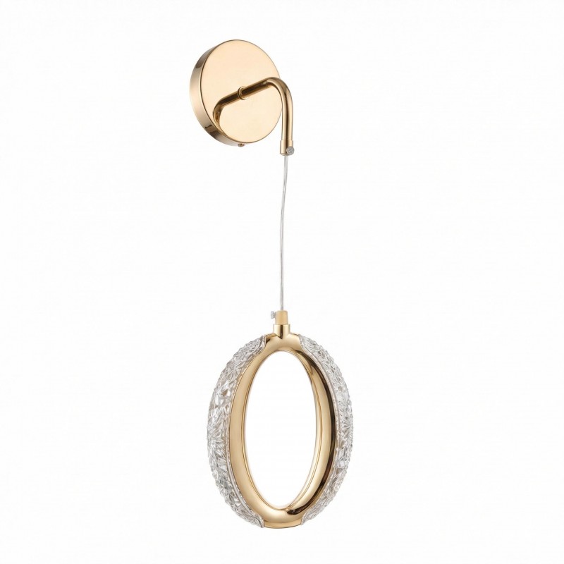 KINKIET ŚCIENNY LED G175-W ZŁOTY