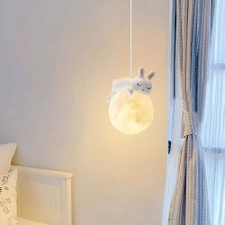 LAMPA SUFITOWA WISZĄCA ŚPIĄCY KRÓLICZEK G164-1CP