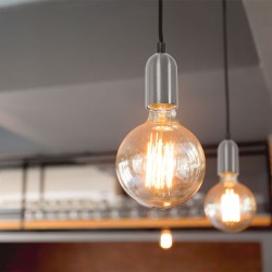 Lampa Sufitowa Wisząca Oprawka APP354-1CP CHROM