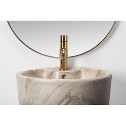 Umywalka Ceramiczna Wolnostojąca Blanka Natural Matt Marmur