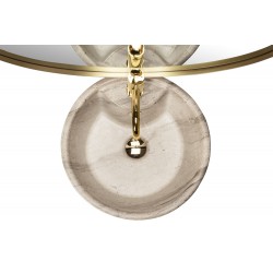 Umywalka Ceramiczna Wolnostojąca Blanka Natural Matt Marmur