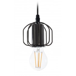 Lampa sufitowa wisząca w stylu loft  APP595-1CP Czarna